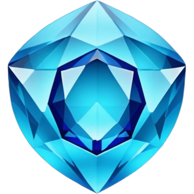 indicolite gem darker color emoji