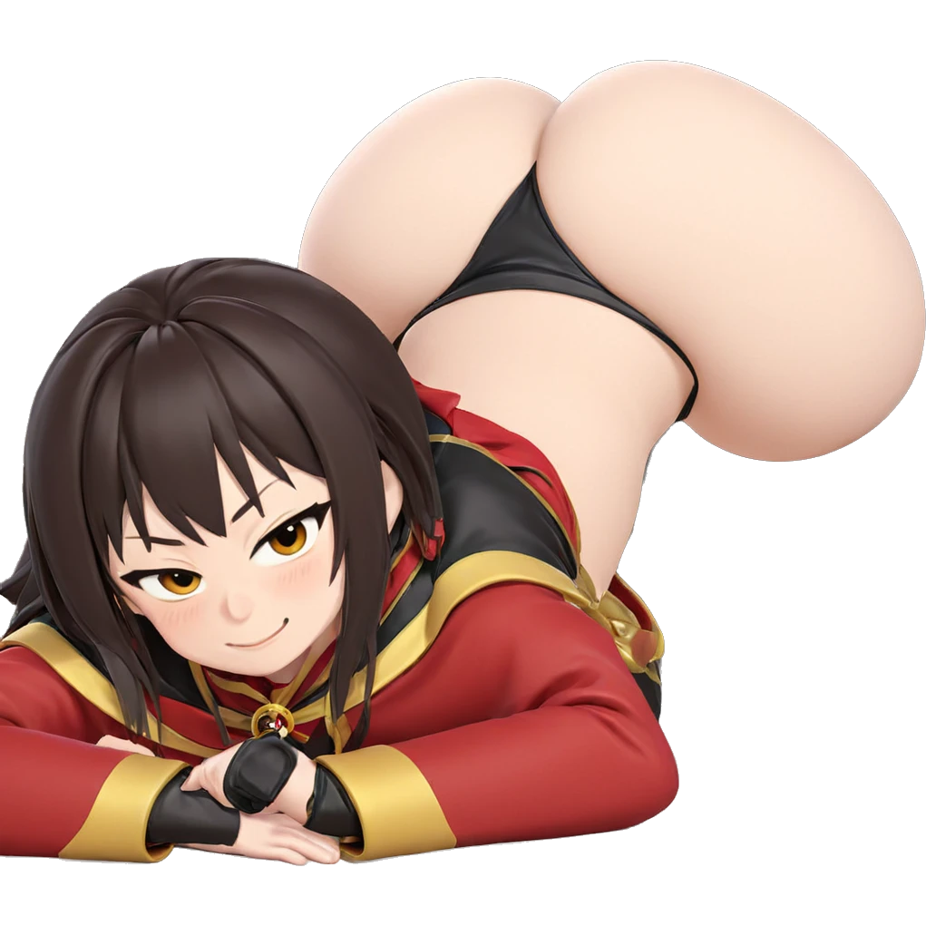megumin in seductive pose emoji