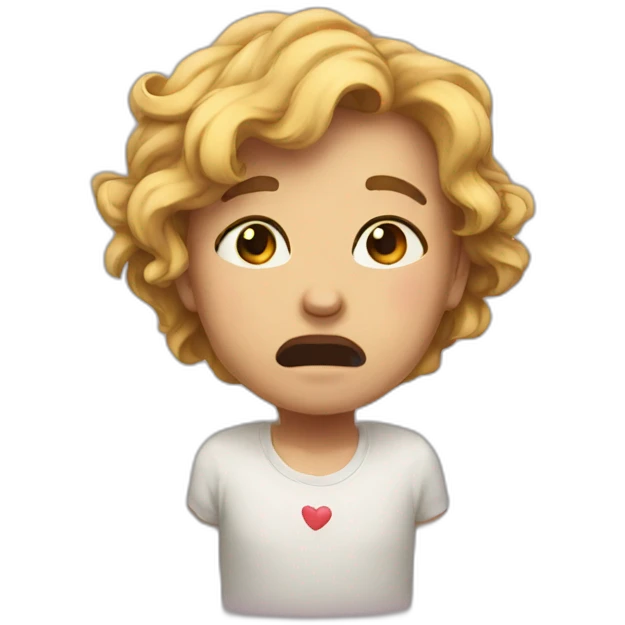 Love but cry emoji