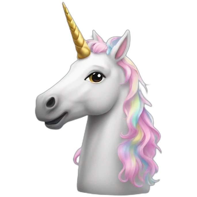 Unicorn with hands top emoji