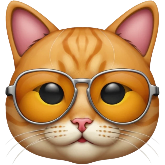 Cat wearing sunglasses emoji