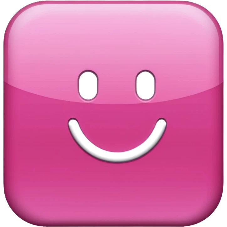 The parallels Desktop App Icon but in pink emoji