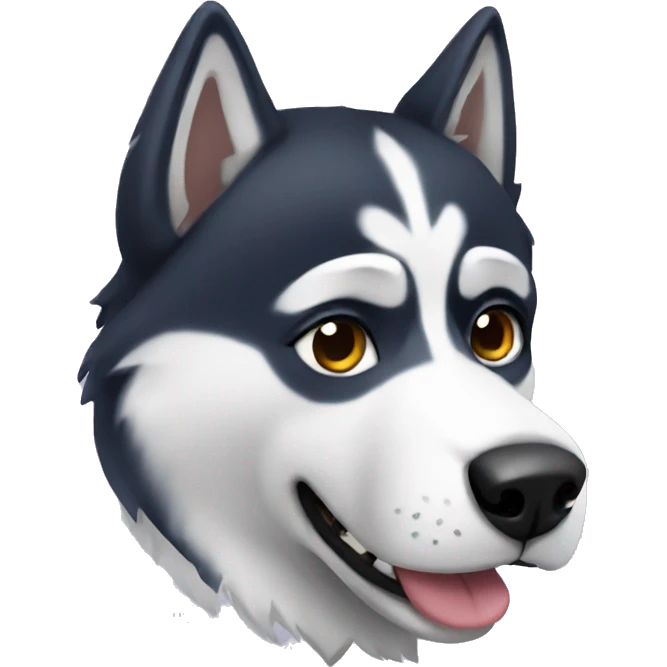 Husky  emoji