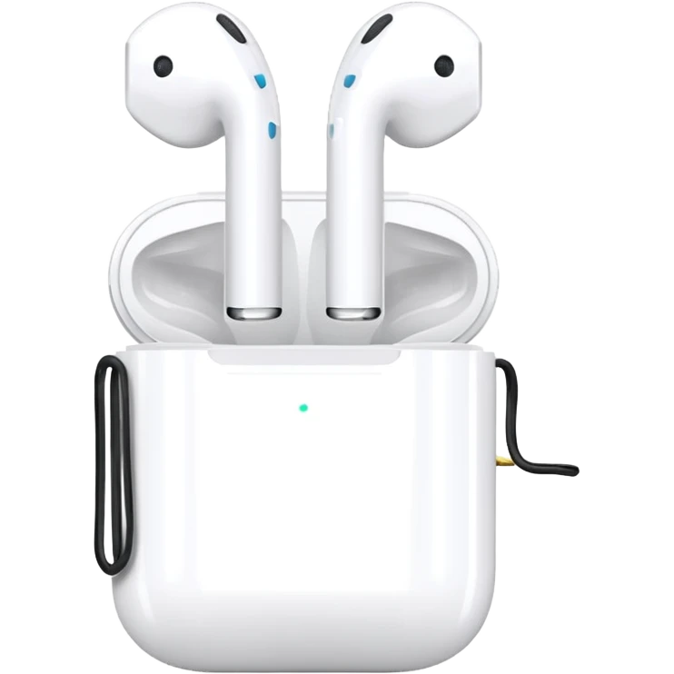 airpods with wire emoji