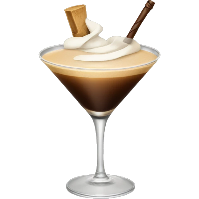 Coffee martini emoji
