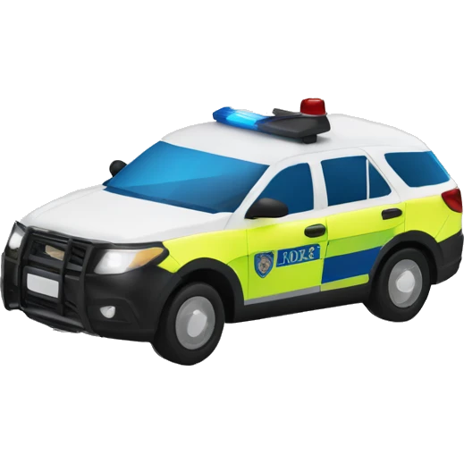 mossos d'escuadra police car emoji