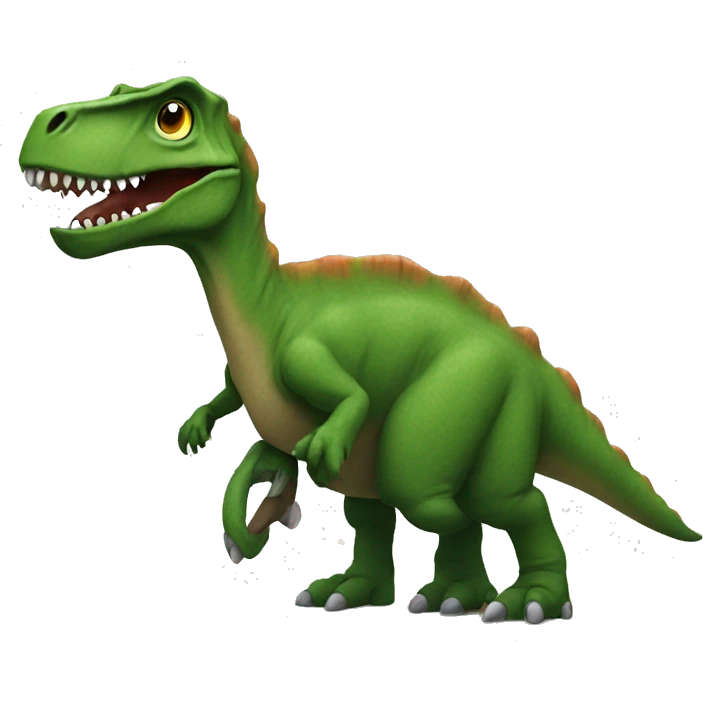dinosaur rasta emoji
