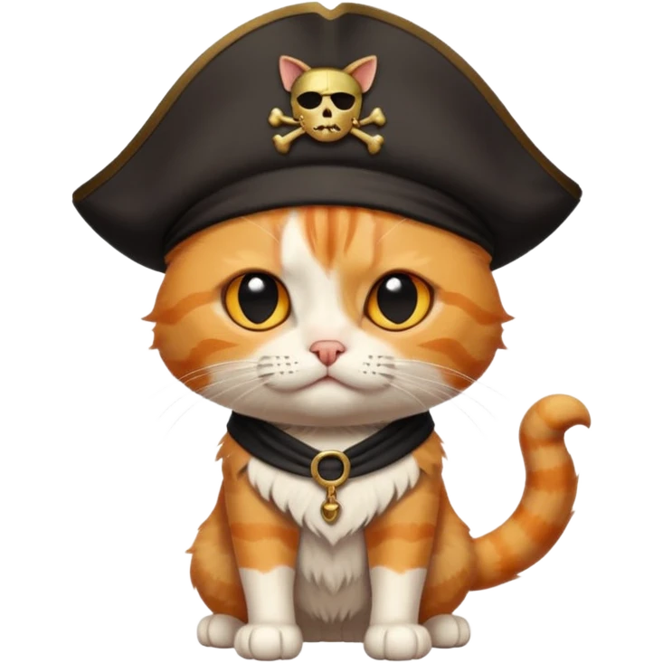 pirate cat emoji