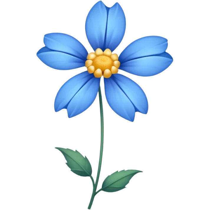Une fleure bleue fannee comme ça : 🥀 emoji