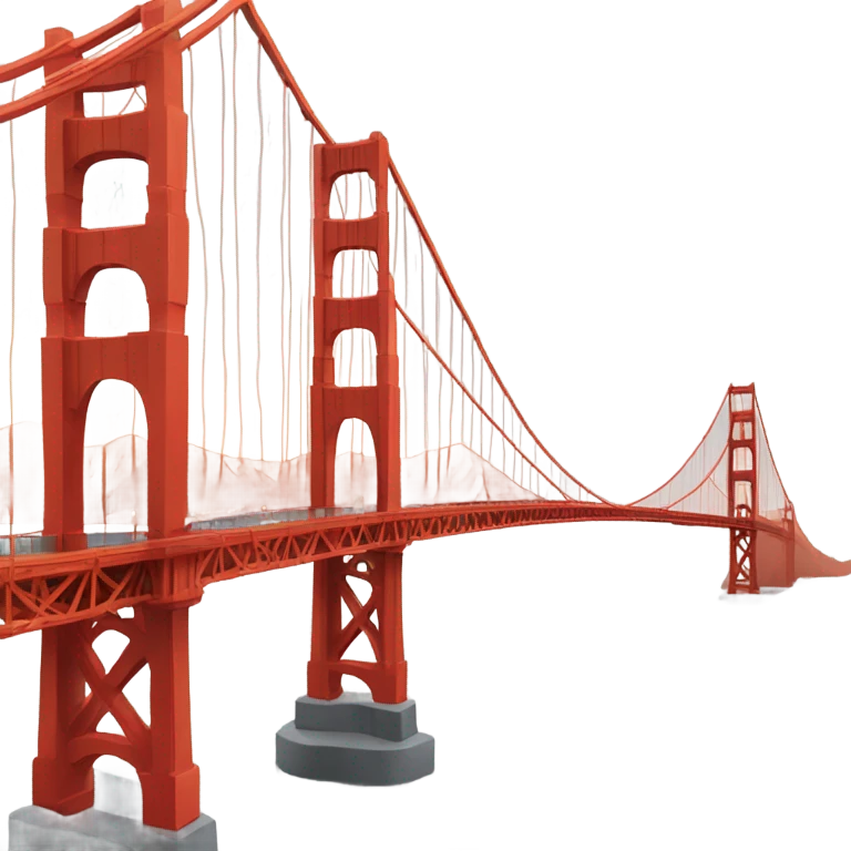 golden gate bridge emoji