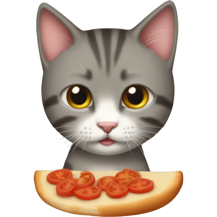 Kitty that ate tomato soup  emoji
