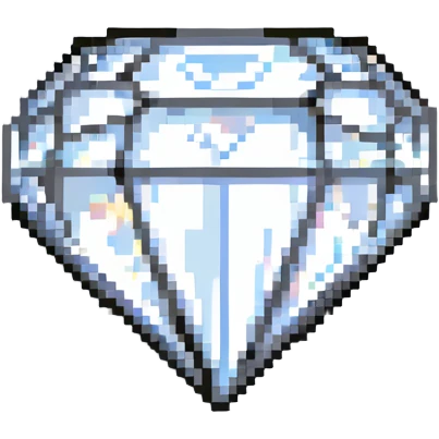 silver diamond emoji