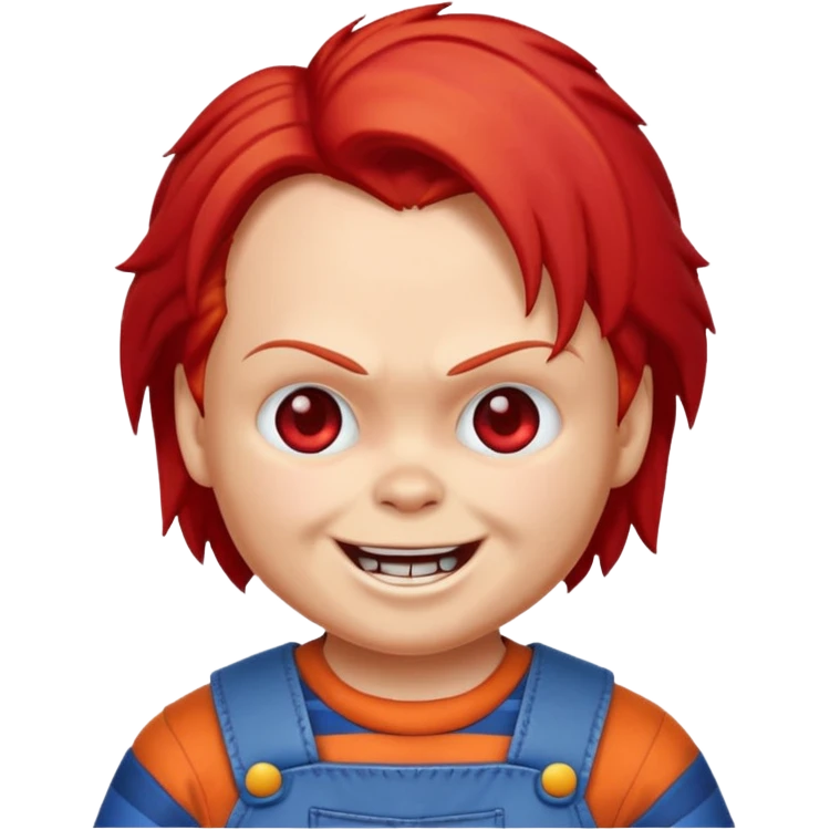 Un emojin de chuky emoji