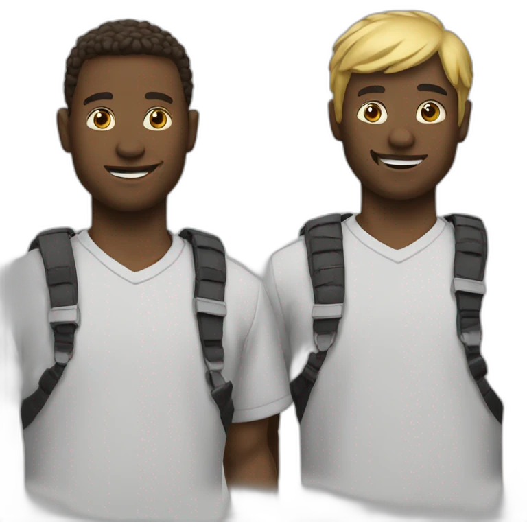 Two go players emoji