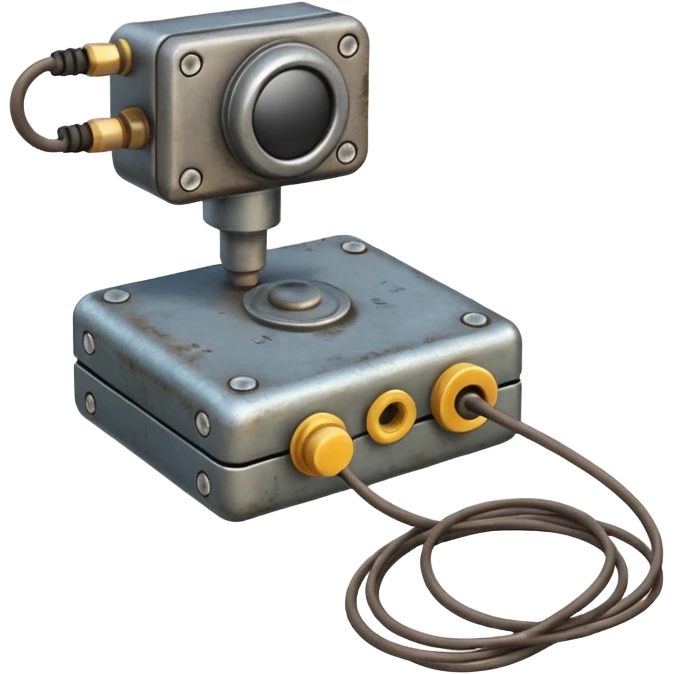 a sensor with a wire and a sensor for tracking emoji