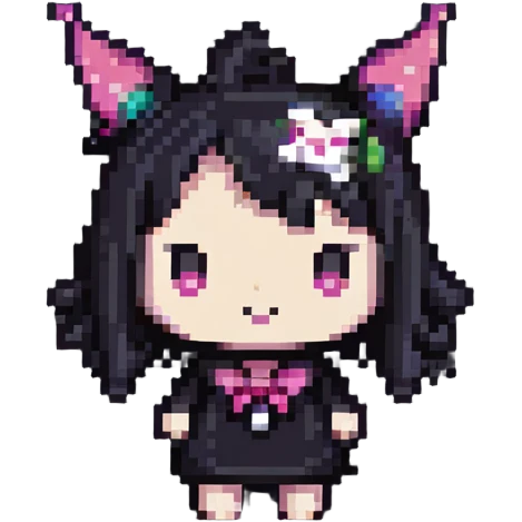 pink Kuromi emoji