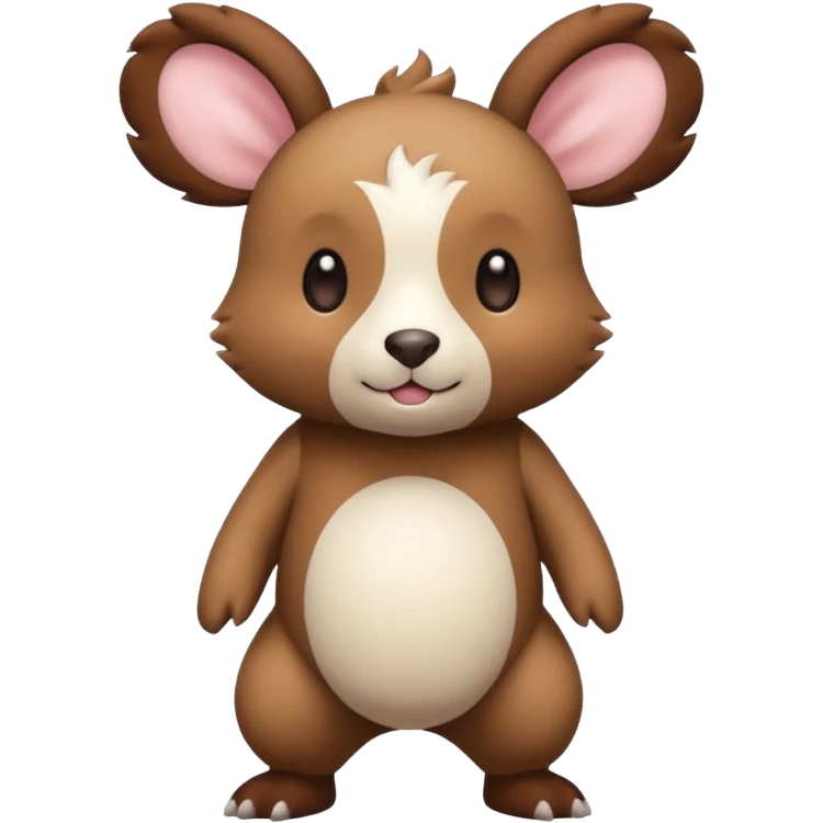 Teddiursa-Buneary-Minccino-fusion  emoji