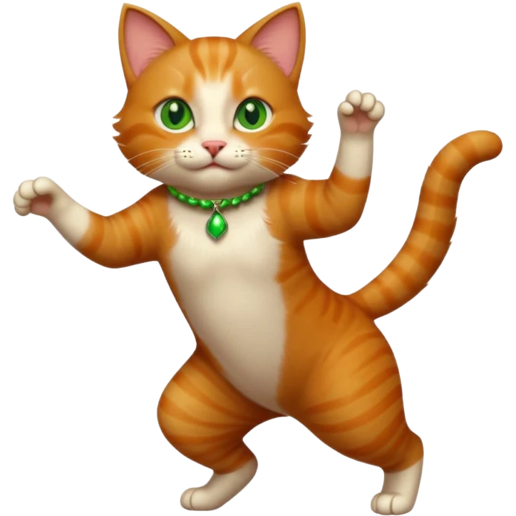 Dancing cat emoji