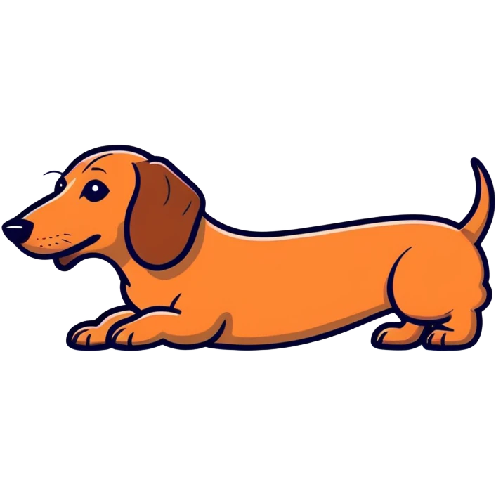 dachshund emoji