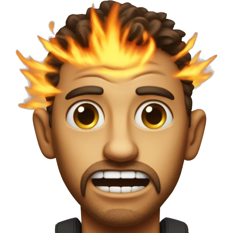 Make a emoji so mad he has the rage of 1,000 burning suns emoji