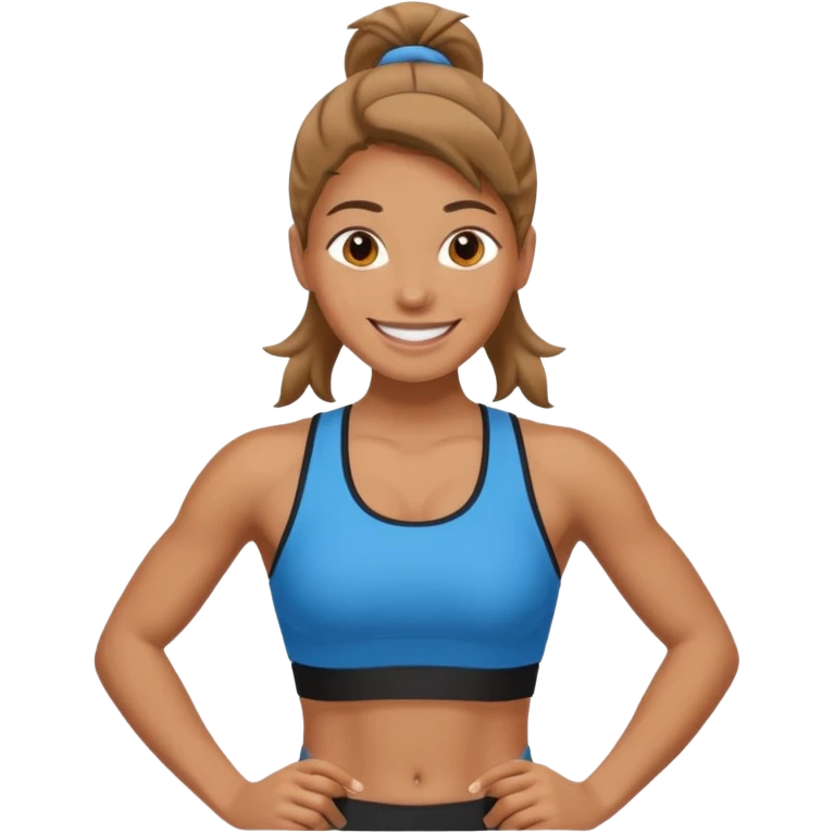 gym sport smile emoji