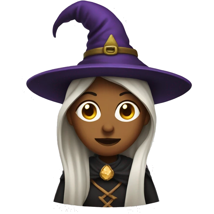 a witch with a sultan outift emoji