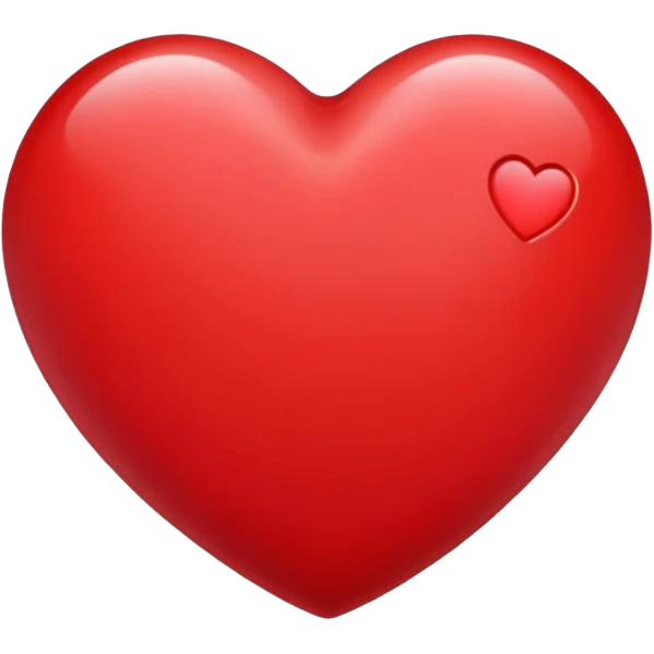 red heart emoji