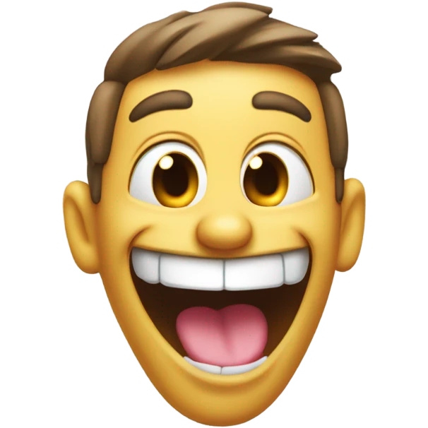 Sassy sticking tongue out emoji