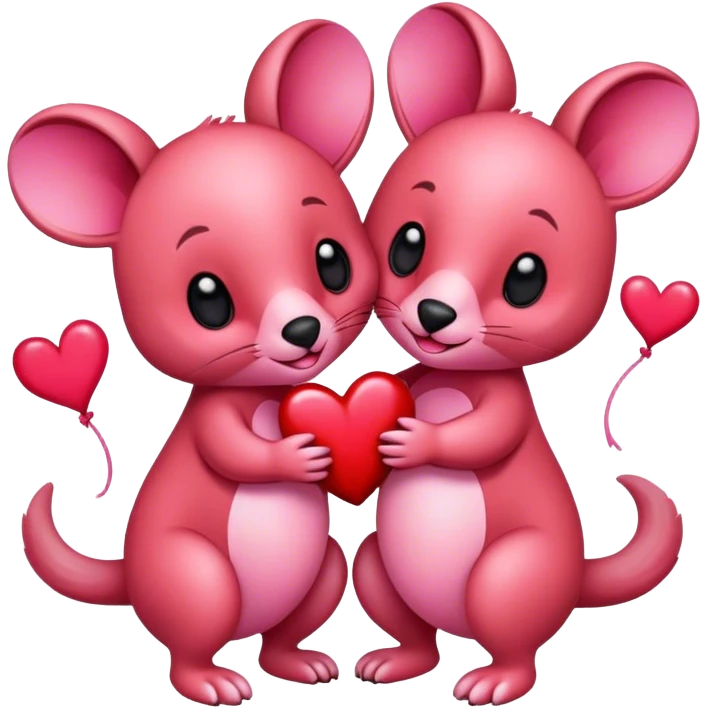 valentine’s day marsupial  emoji