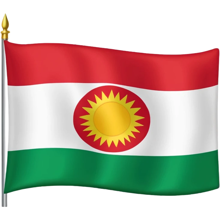Kurdistan flag emoji