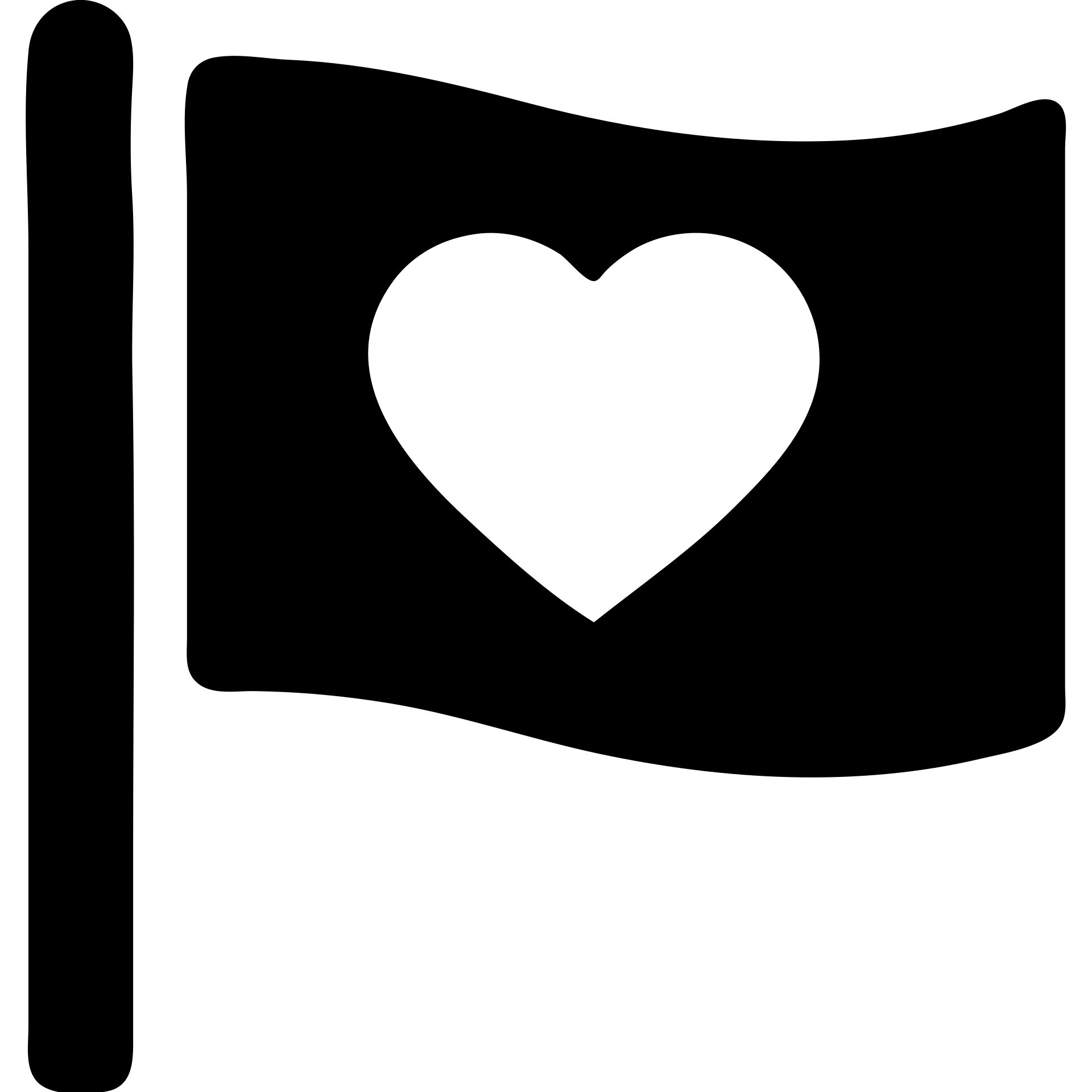 Belarus flag with heart emoji