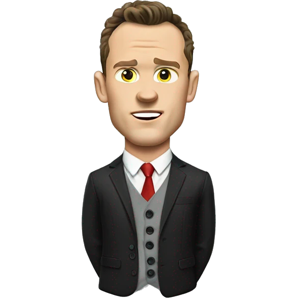 Jonathan Toews all buttoned up to the nines emoji