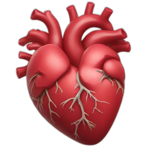 Human heart emoji
