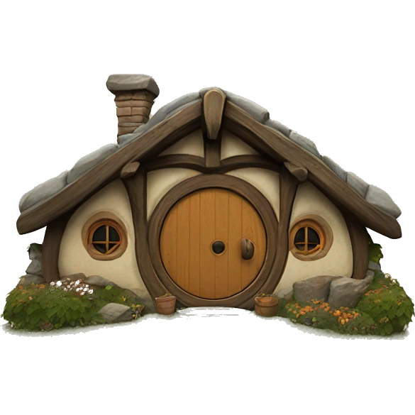 hobbit house emoji