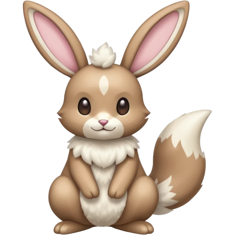 Lopunny-Cinccino-fusion (full body) emoji