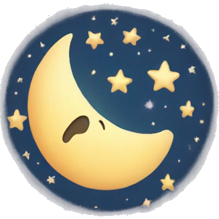 moon and stars emoji