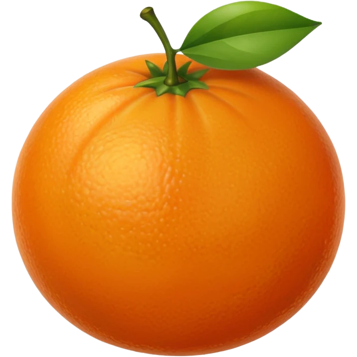  portakal meyvesi tek emoji