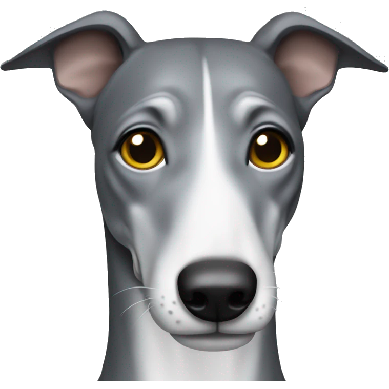 Medium grey greyhound  emoji