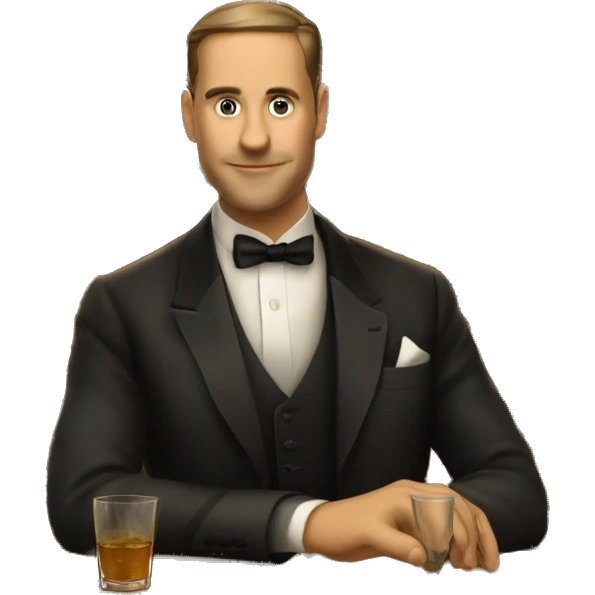 Speakeasy 1920s bar  emoji