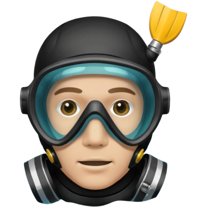 Underwater man emoji