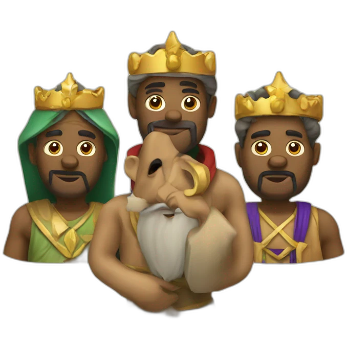 three wise men emoji