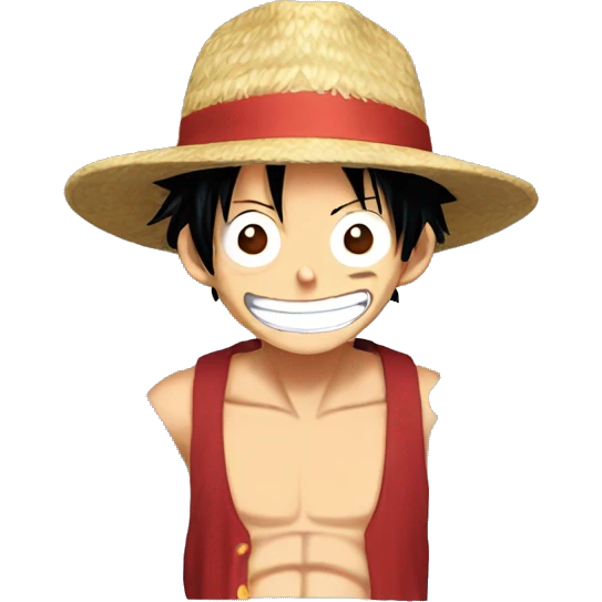 Monkey d luffy emoji