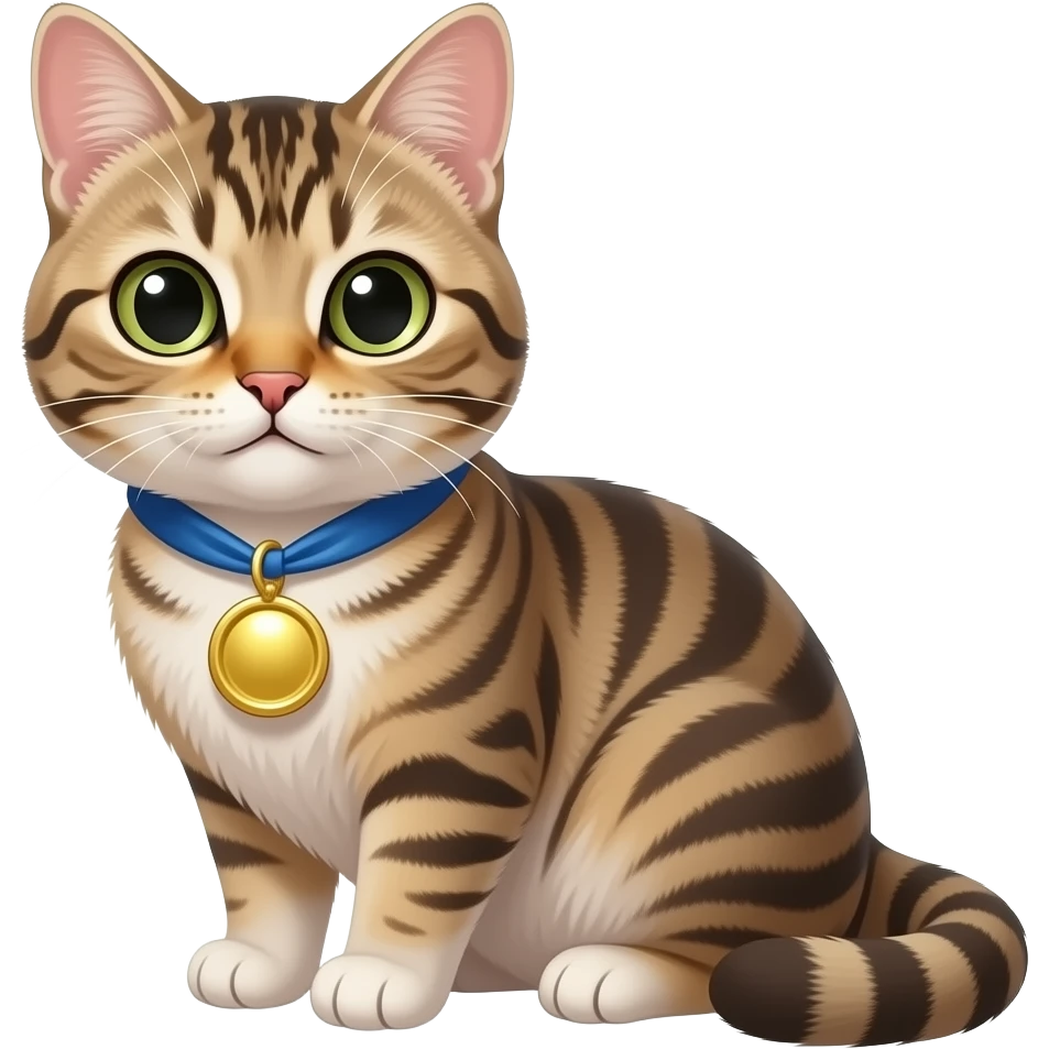 a female cat getting an award emoji