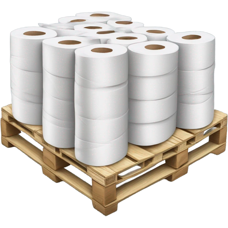 working toilet paper pallet emoji