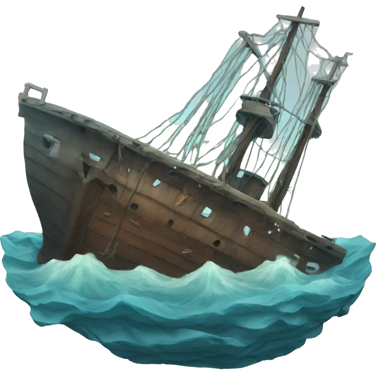 sinking ship emoji