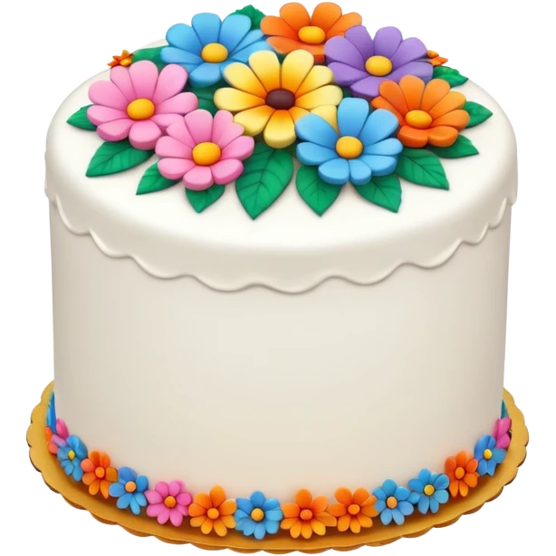 floral cake emoji