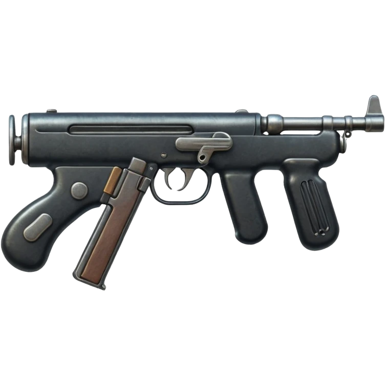 Tommy gun emoji