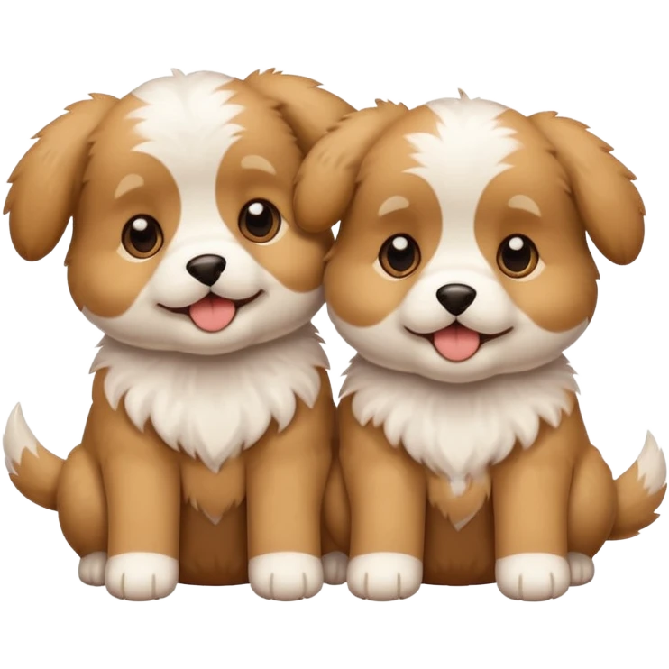 3 puppes emoji