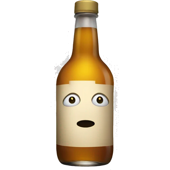 Sue alcohol bottle emoji