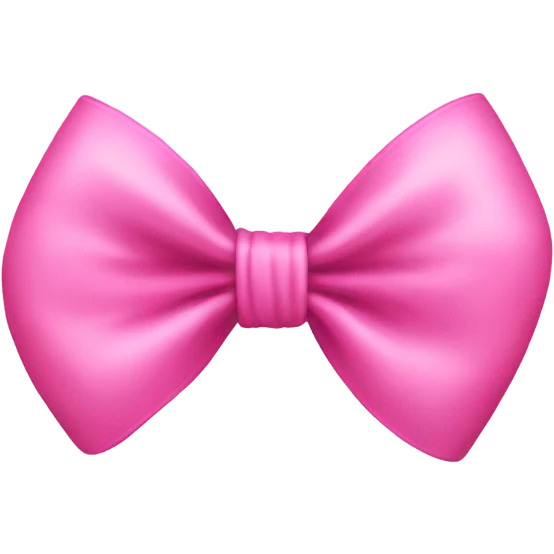 pink bow  emoji